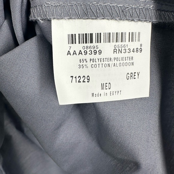 2 V-Neck Top Grey Unisex Scubs Size Medium - Picture 4 of 5